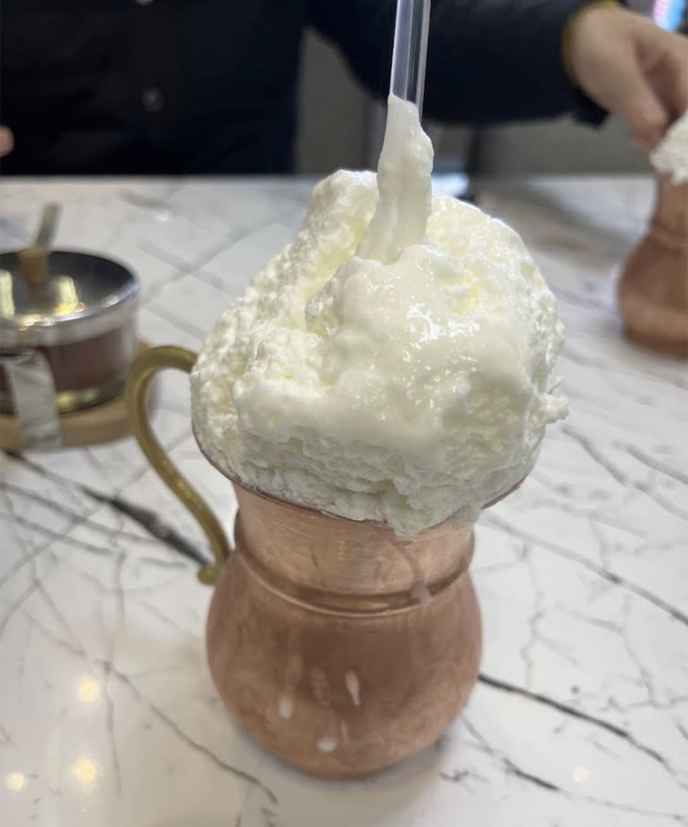 Manda yoğurdundan yayık ayran - Afyon Gamze Döner